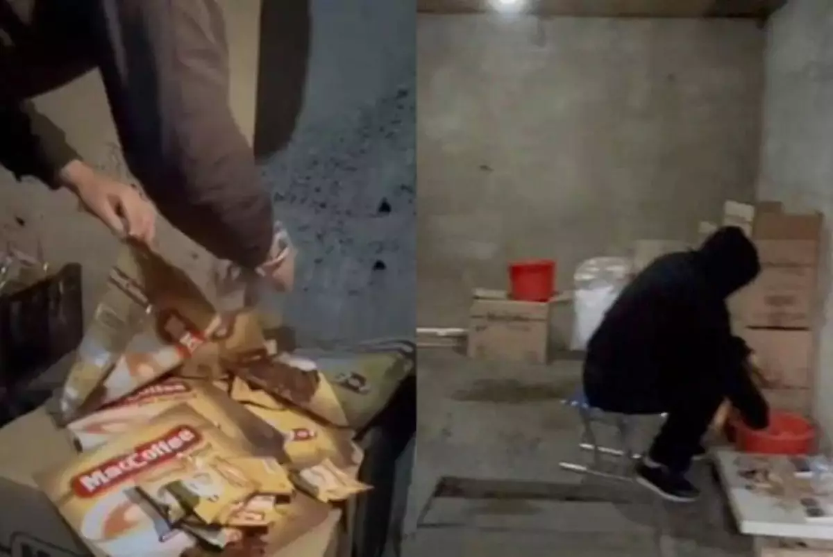 Шымкентегі лас гаражда «MacCoffee» 3/1 дайындалып, дүкендерде сатылып келген