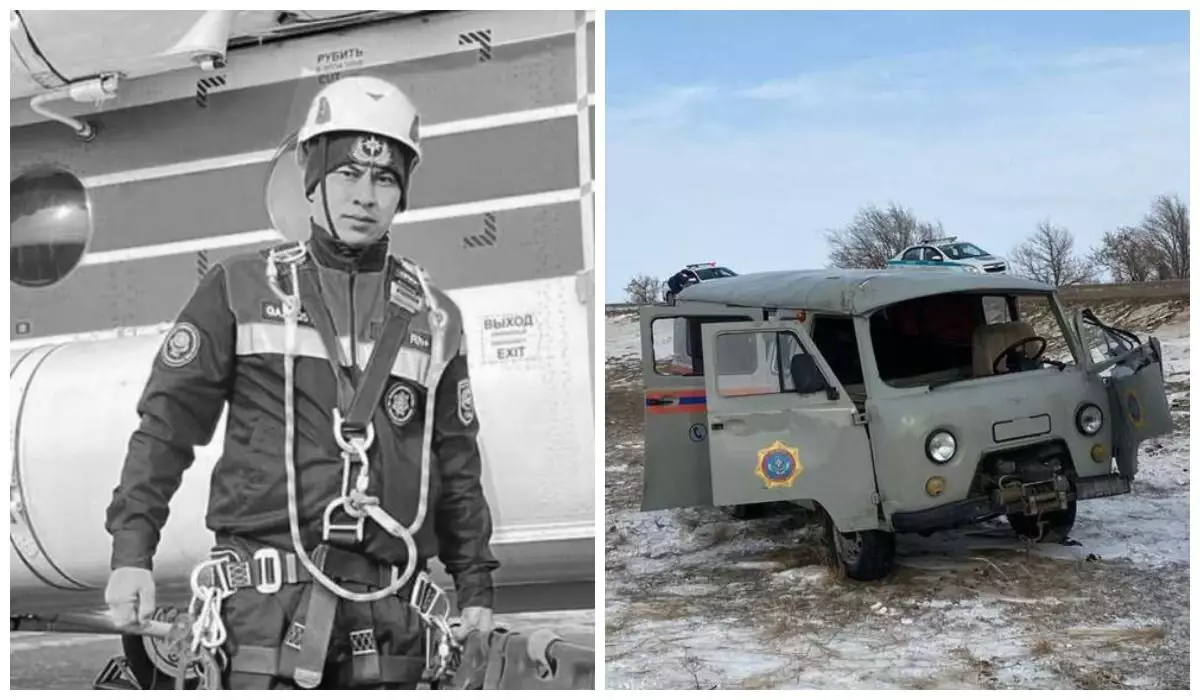 "": Алматы облысында құтқарушы жол апатынан қаза тапты