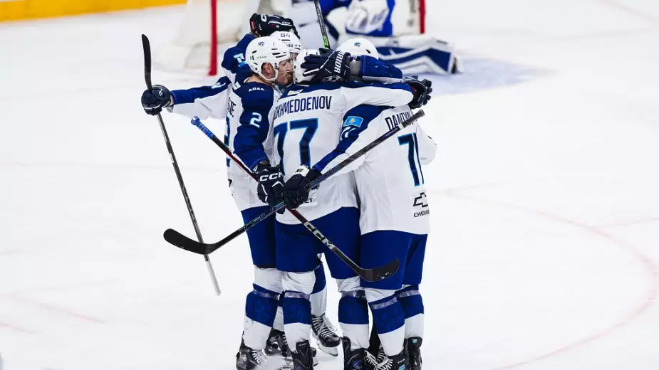 "Барыс" одержал волевую победу над "Динамо" в Москве (ВИДЕО)