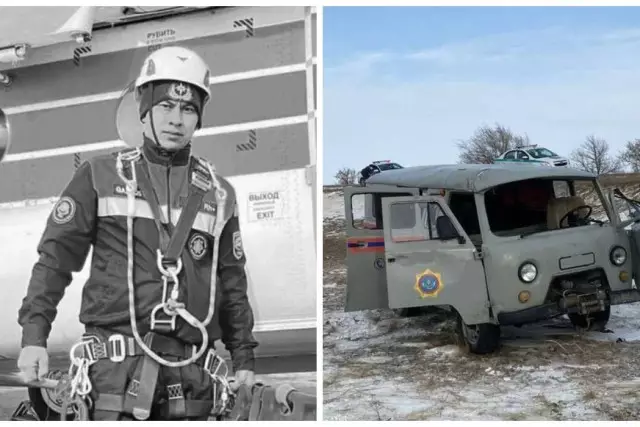 Алматыда құтқарушы жол апатынан қаза тапты