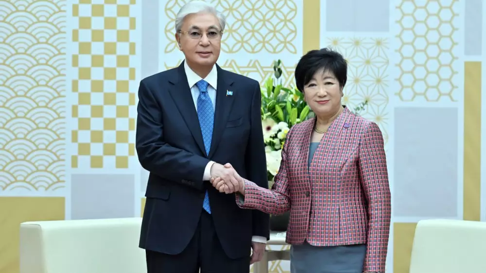 Тоқаев Токио губернаторымен кездесу өткізді