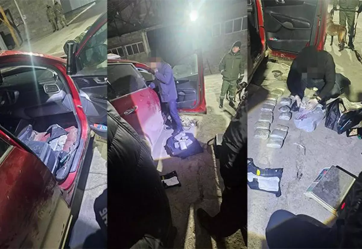 Подозрительная маркировка: попытка провоза более 30 кг наркотиков сорвана на границе