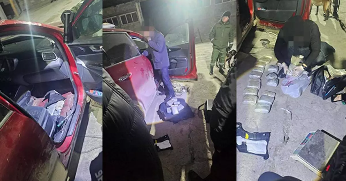  «999» таңбасы бар: Жамбыл облысындағы шекарада тыйым салынған заттар тәркіленді 