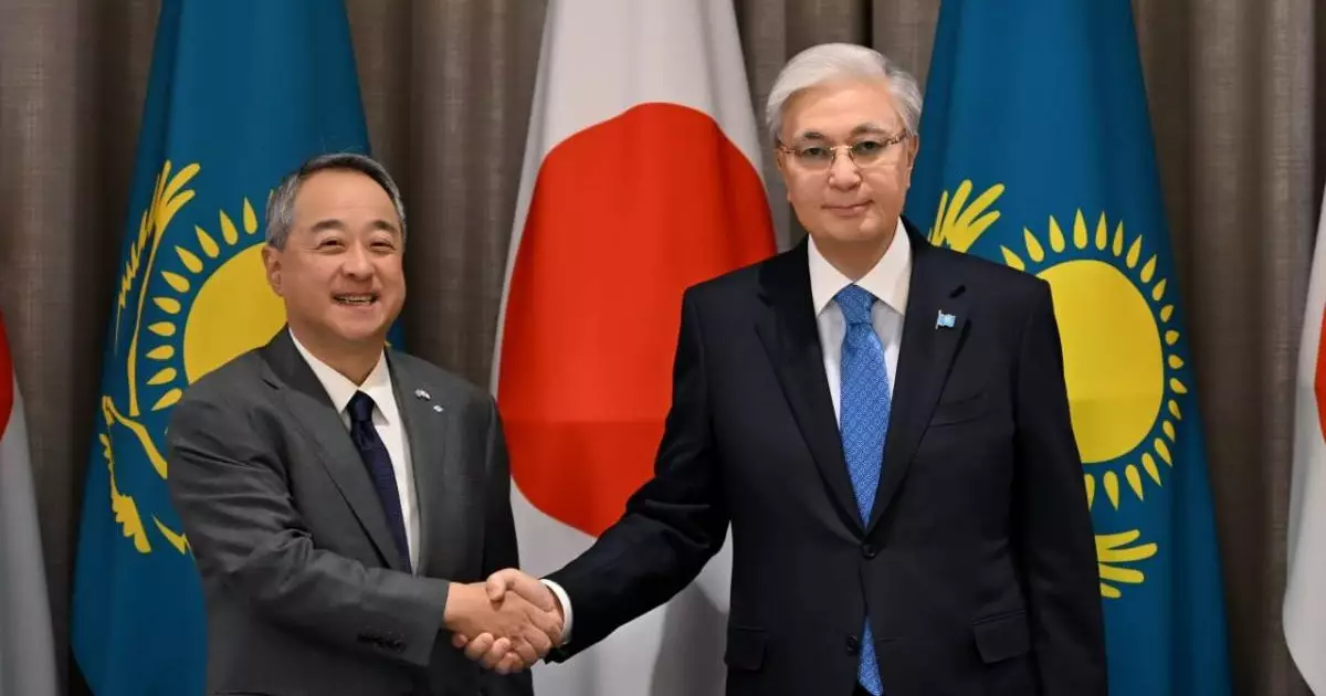  Мемлекет басшысы Sumitomo компаниясының президентімен кездесті 