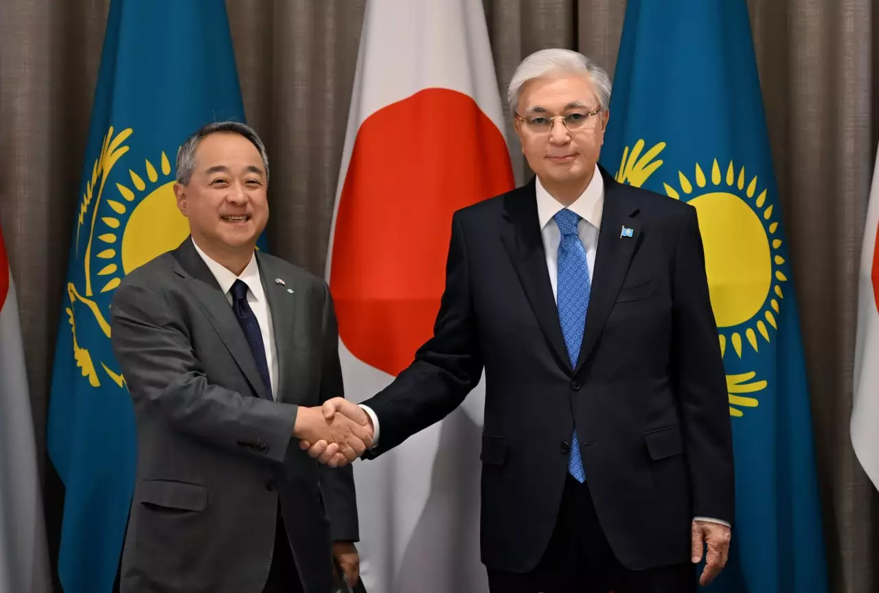 Қ. Тоқаев Sumitomo компаниясының президентін қабылдады