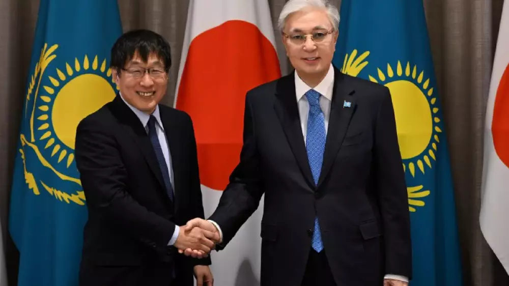 Тоқаев Жапония металл және энергетикалық қауіпсіздік жөніндегі ұйымының төрағасын қабылдады