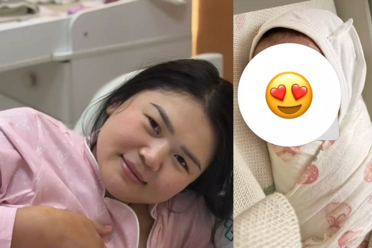 «Барлығы артта қалды»: Блогер Ырысбала бесінші баласын бауырына басты