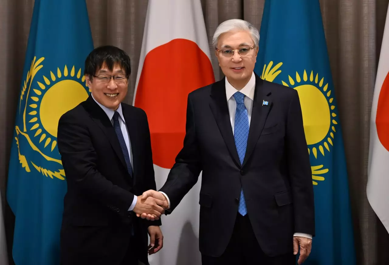 Президент принял председателя Японской организации по металлам и энергетической безопасности