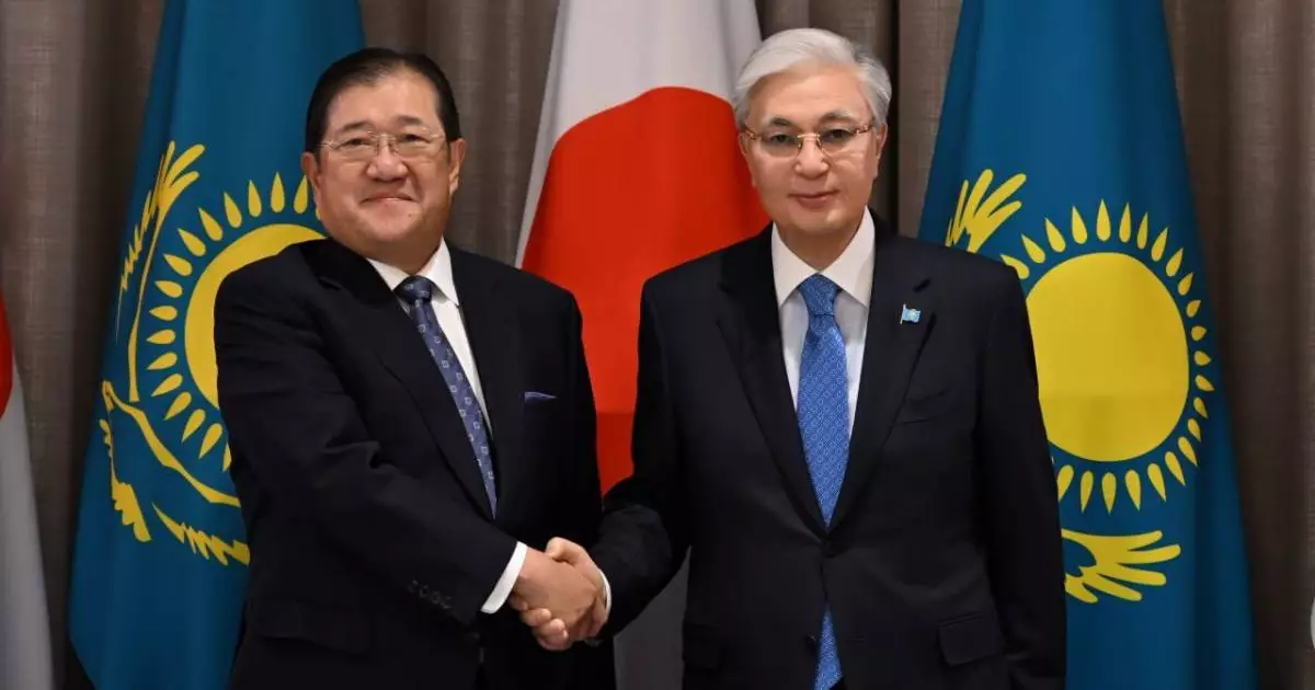  Президент Mitsui компаниясы директорлар кеңесінің төрағасымен сөйлесті 