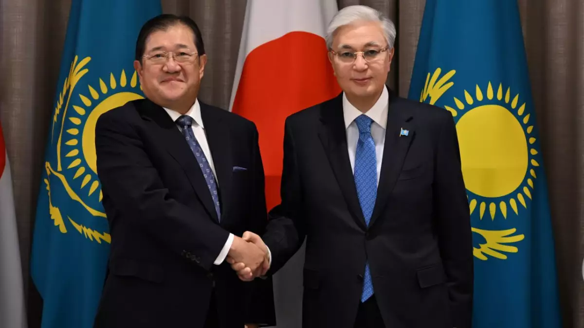 Тоқаев Mitsui басшылығына ризашылығын білдірді