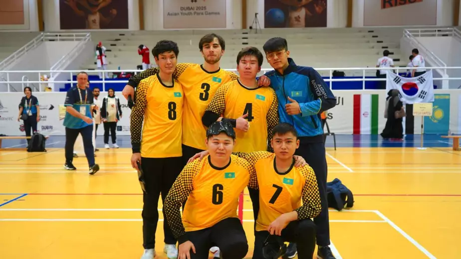 Исторический успех: сборная Казахстана по голболу стала чемпионом Юношеских Азиатских Пара игр