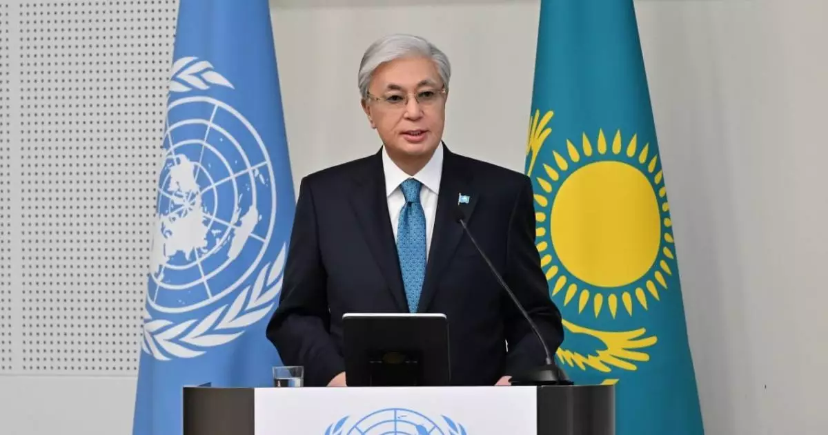  Президент БҰҰ университетінде дәріс оқыды 