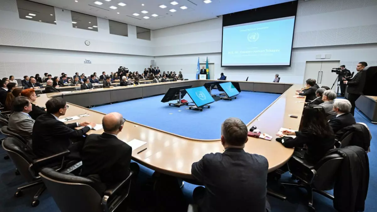 Президент орта державаларды БҰҰ Қауіпсіздік кеңесіне кеңінен қатыстыруға шақырды