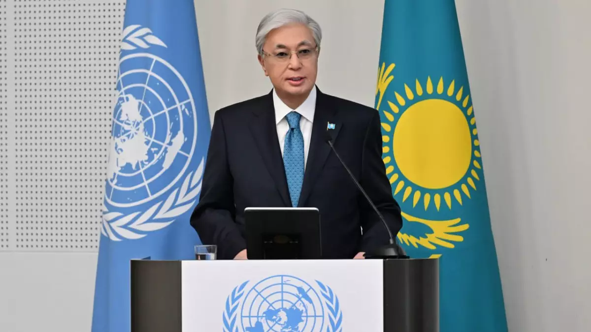 Мемлекет басшысы БҰҰ университетінде дәріс оқыды