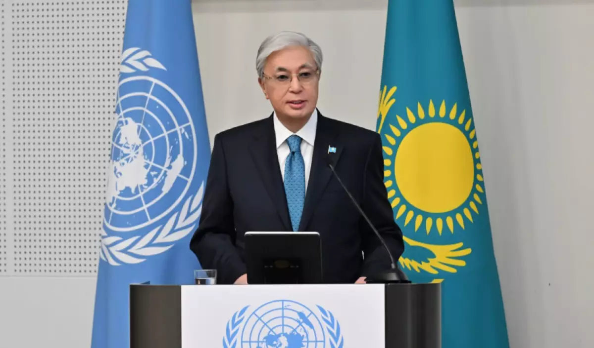 Тоқаев БҰҰ университетінде дәріс оқыды