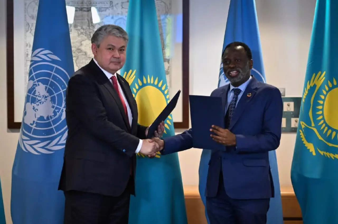 Қазақстан мен БҰҰ университеті арасындағы ынтымақтастықты нығайту туралы меморандумға қол қойылды