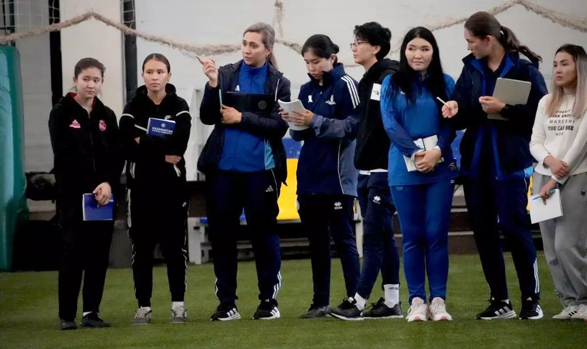 Тренерский курс UEFA C для девушек запустили в Астане