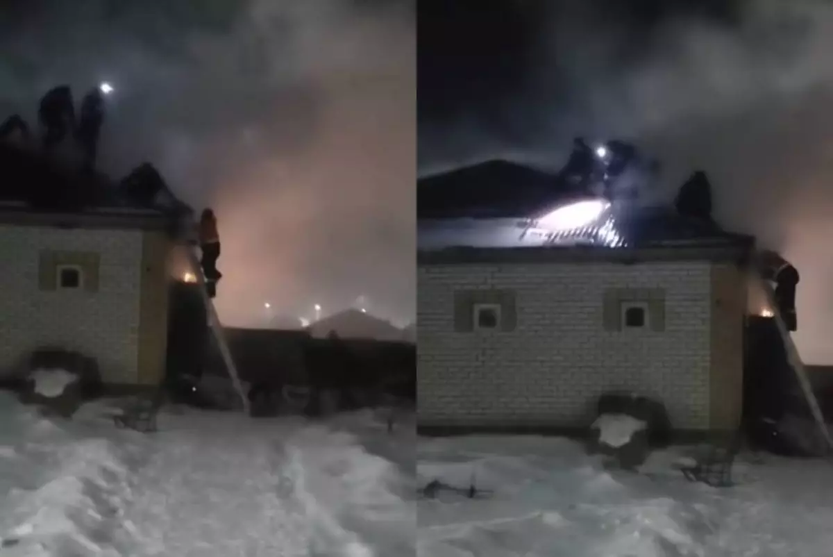 Аягөзде мемлекет берген үй отқа оранды: жалғызбасты көпбалалы ана баспанасыз қалды