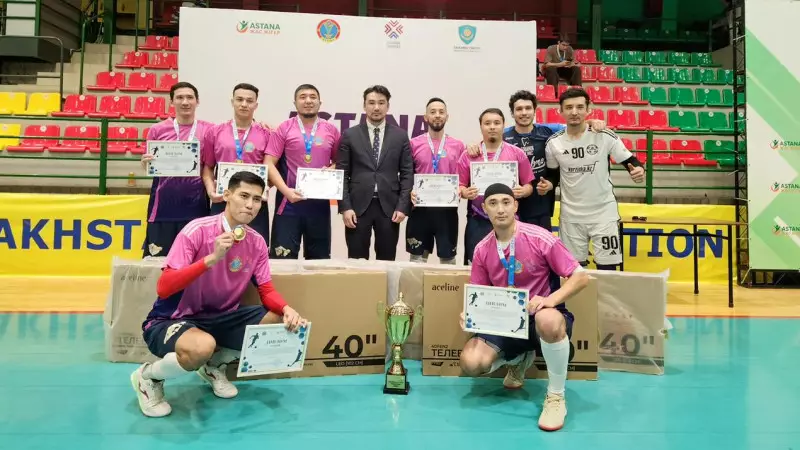 Астанада NEET санатындағы жастар шағын футболда жеңімпазды анықтады