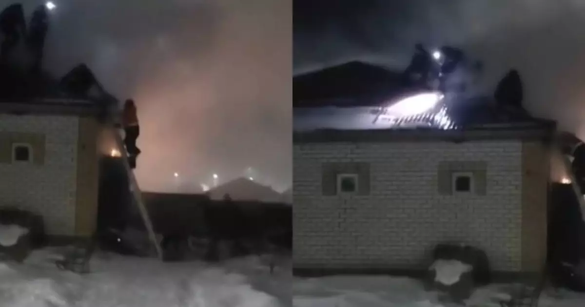  Аягөзде жалғызбасты көпбалалы ананың үйі өртке оранды 