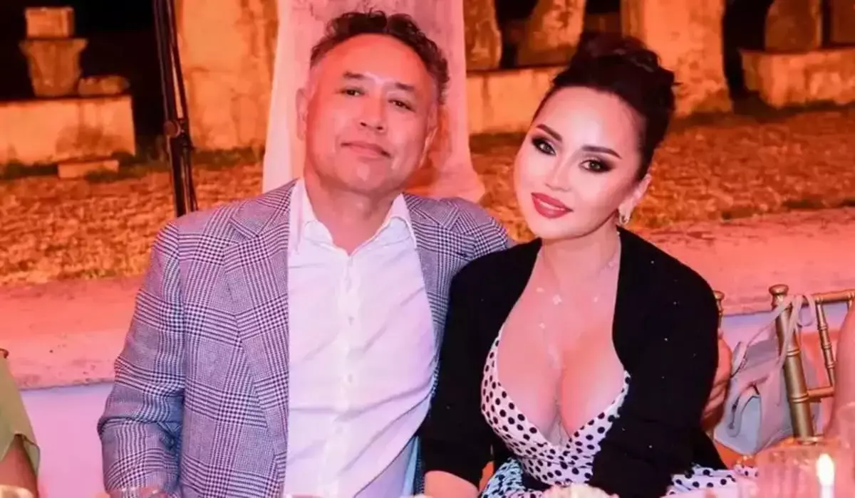 Мужа Баян Алагузовой заметили с другой женщиной