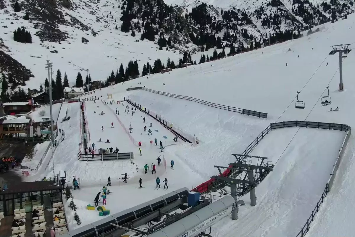 Горнолыжный курорт «Шымбулак» официально открыл зимний сезон