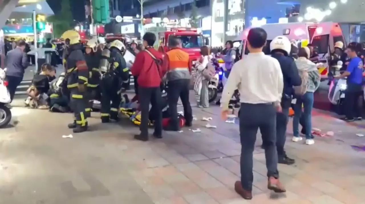 Нападение с ножом в Тайбэе: есть жертвы