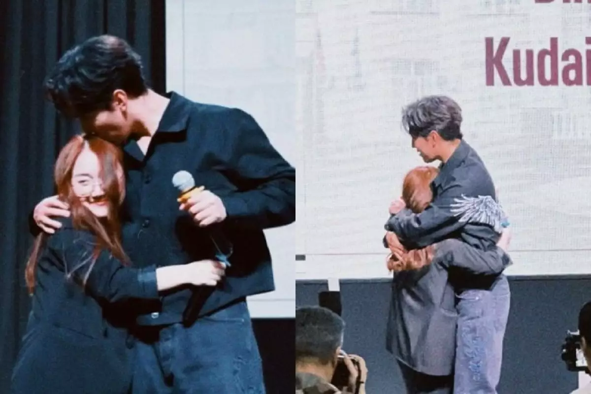 «9 жыл армандадым»: Димаш Құдайберген жанкүйерін құшағына қысып алды