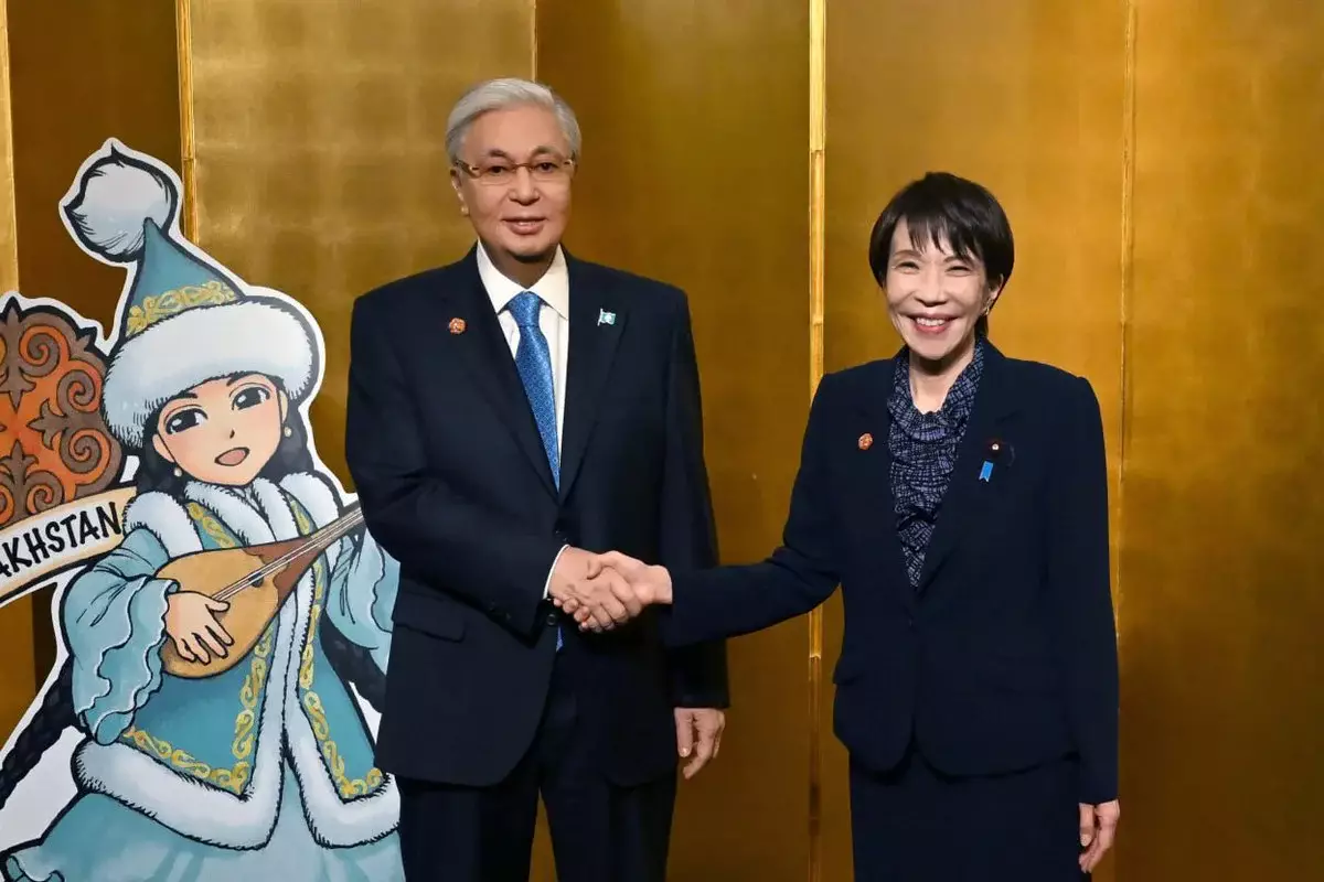 Касым-Жомарт Токаев прибыл на саммит Диалога «Центральная Азия – Япония»