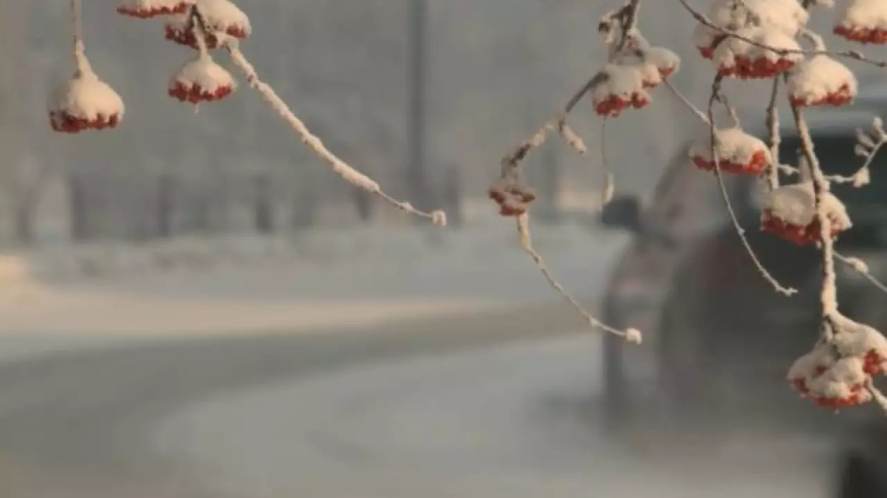 Морозы до 35 градусов ожидаются в регионах Казахстана