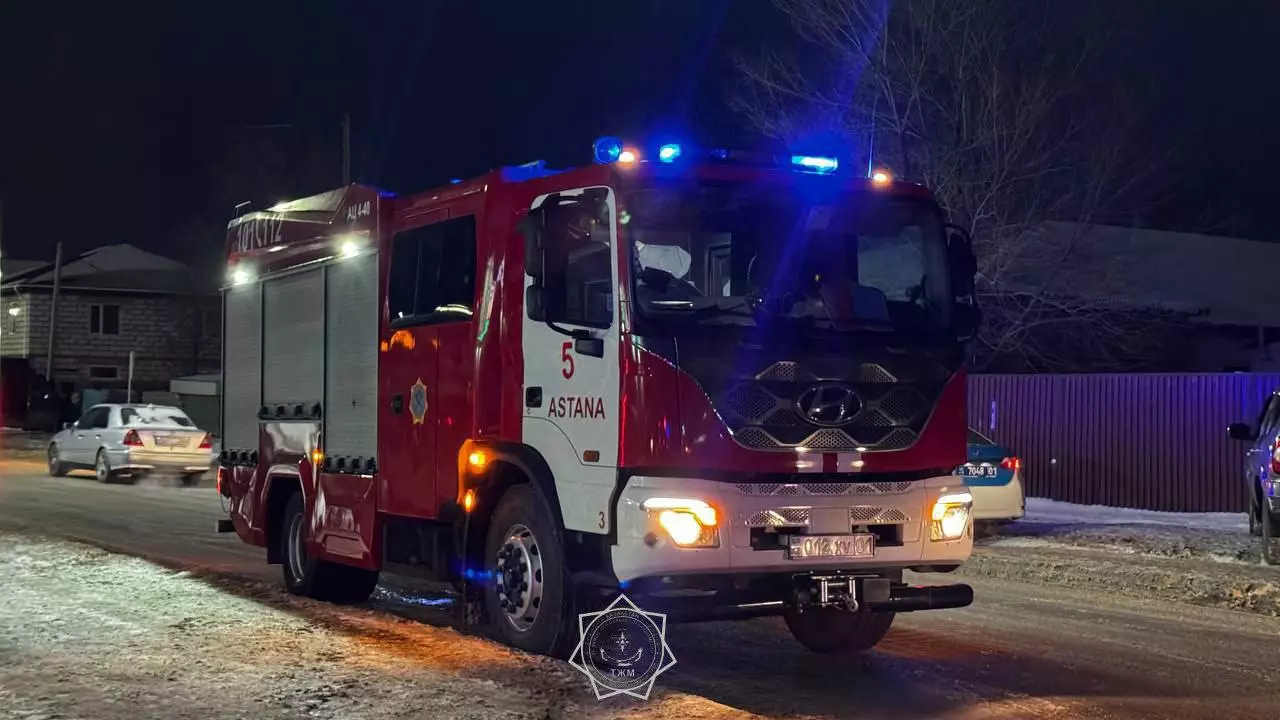 Пожар в общежитии произошел в Астане