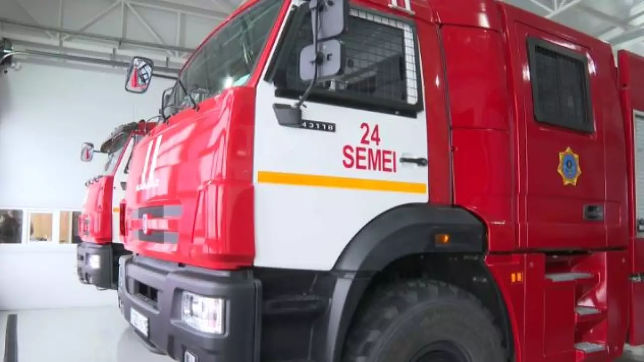 Пожарные Семея получили новую технику