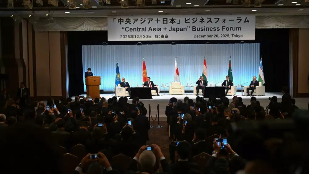 Токаев принял участие в бизнес-форуме “Центральная Азия – Япония“