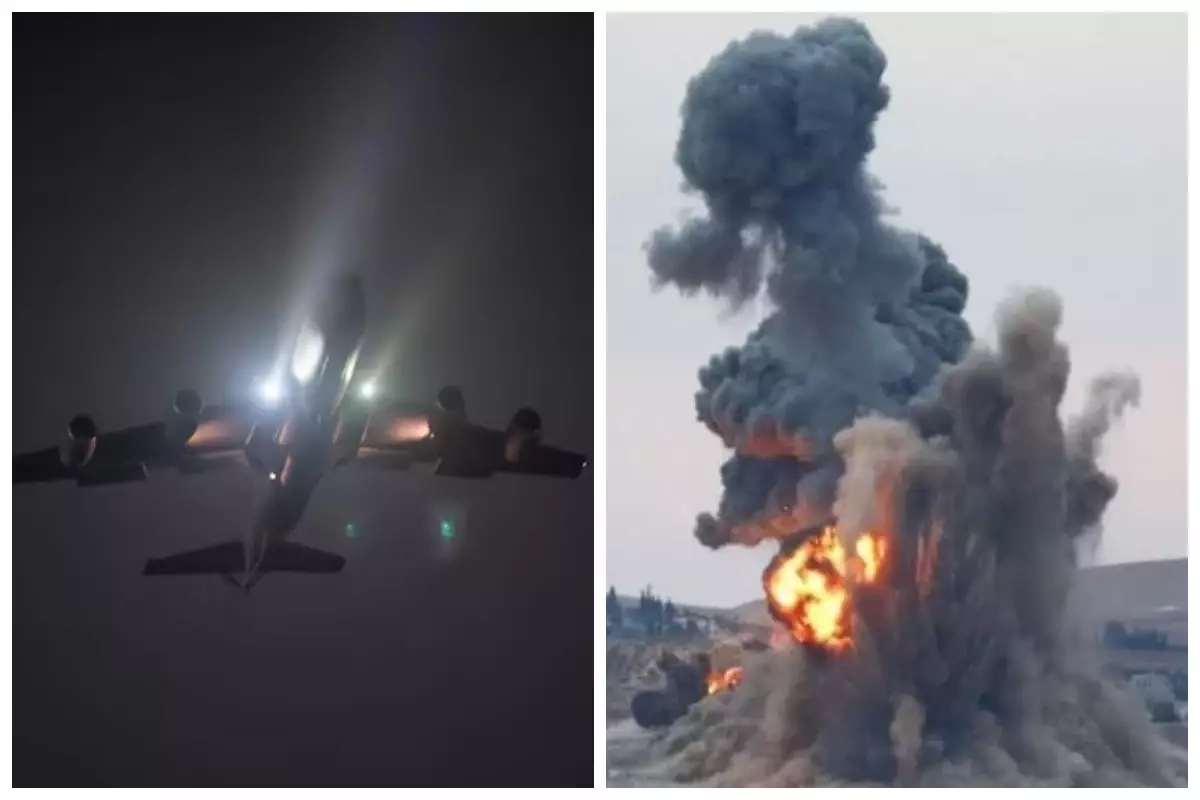 АҚШ Сирияда әскери операция бастап, ДАИШ содырларына қарымта соққы жасады