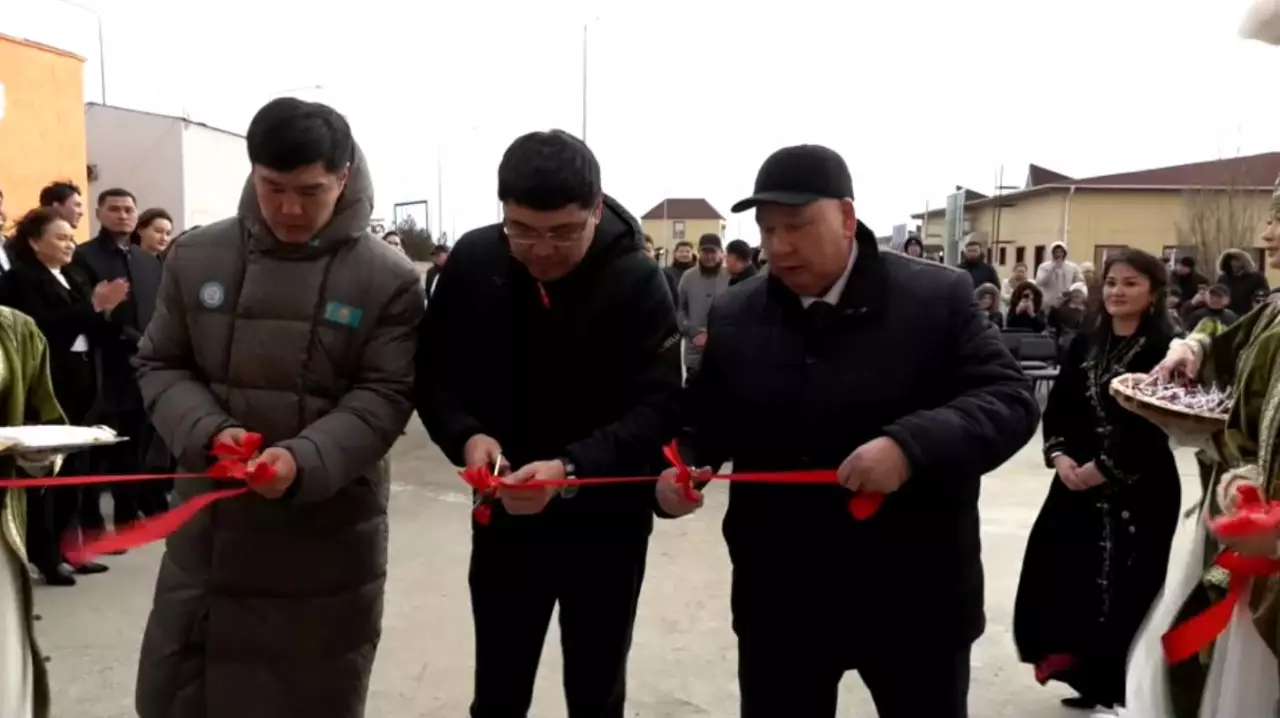 Маңғыстау облысында қос нысан пайдалануға берілді