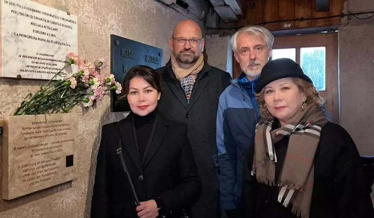 Память казахстанских узников Бухенвальда увековечили в Германии