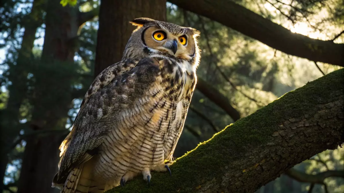 Ласкового филина показал орнитолог из Алматы