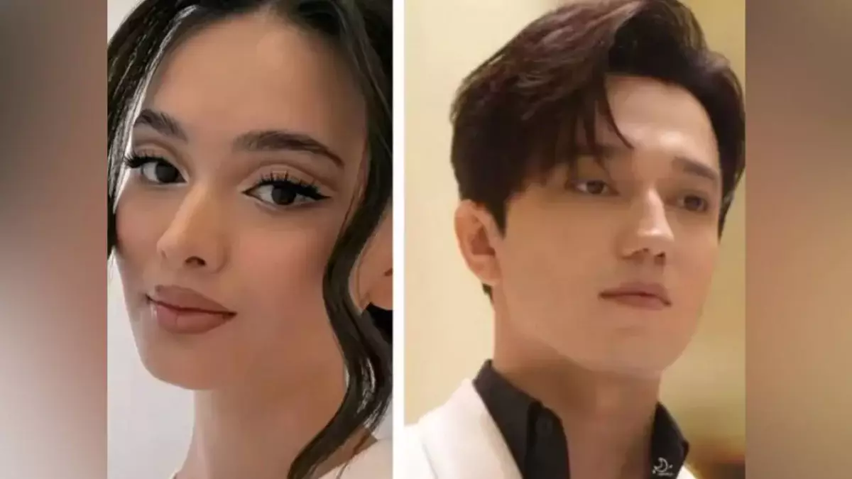 Димаш Құдайбергеннің белгісіз арумен суреті тарады (ФОТО)