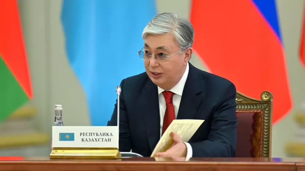 Президент Токаев посетит Санкт-Петербург