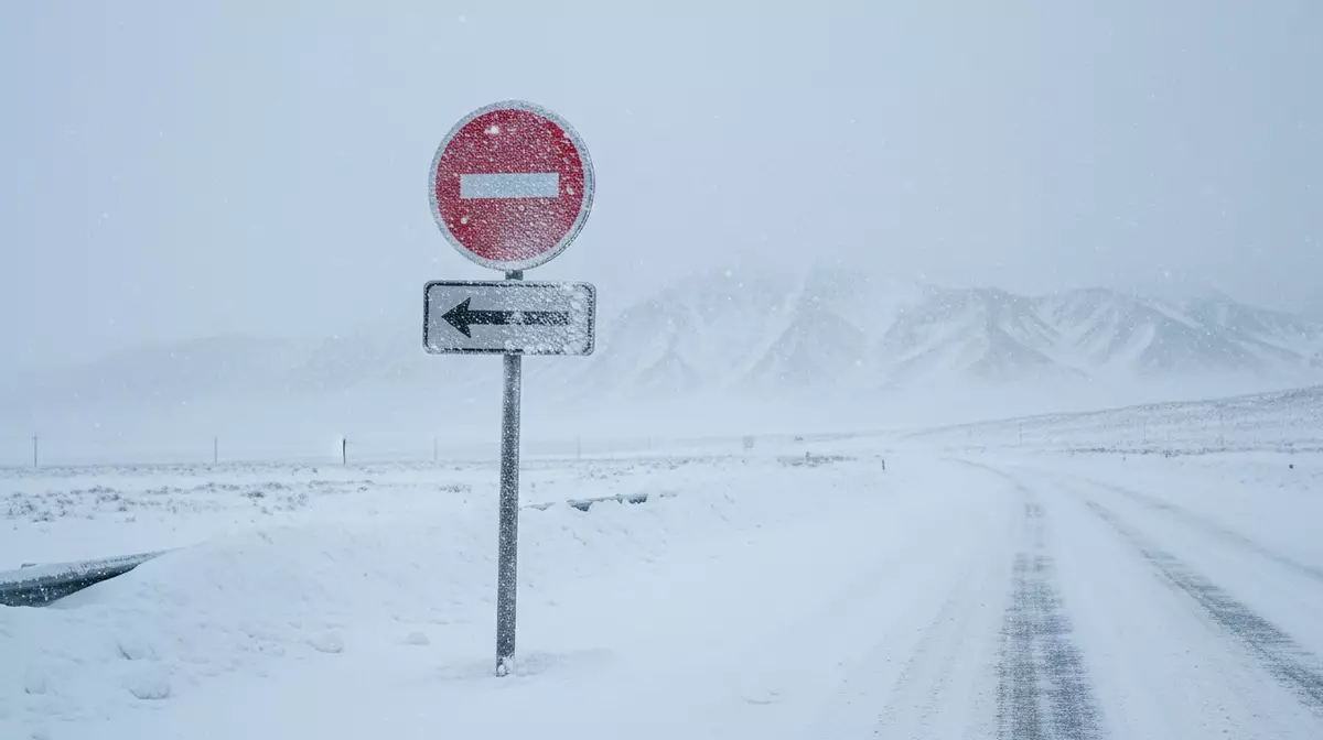 В Казахстане из-за непогоды закрыли участки трассы Актобе — Кызылорда — Алматы