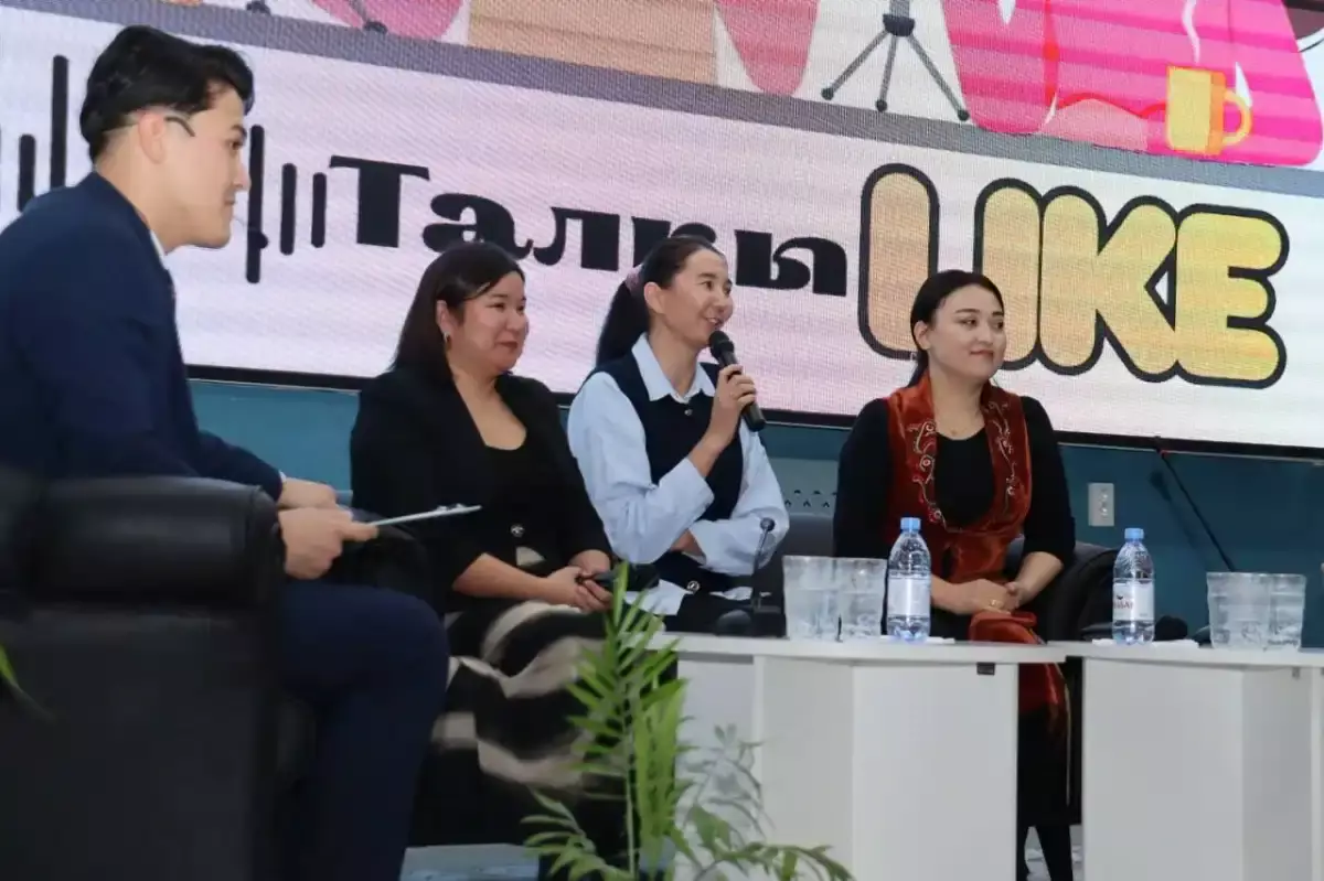 Мұнайлы ауданындағы мектепте подкаст-студия ашылды