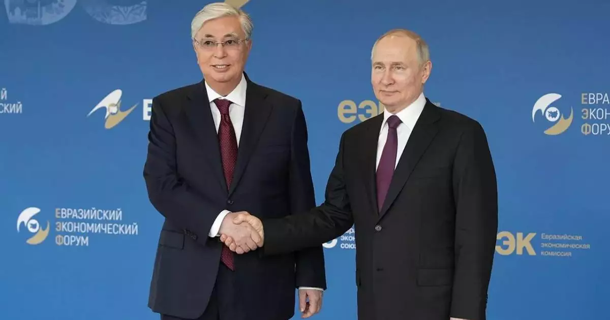  Тоқаев Жоғары Еуразиялық экономикалық кеңестің отырысына қатысады 