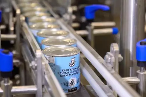 Цех по производству сгущённого молока мощностью 12 тыс. тонн в год запустили в СКО