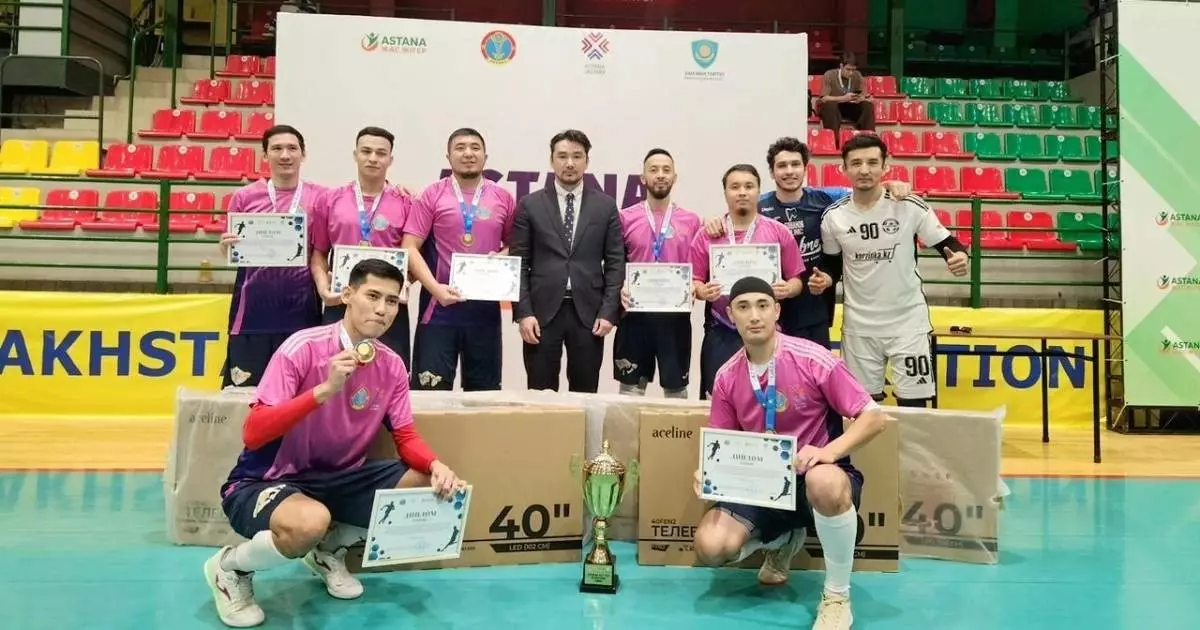  Астанада NEET санатындағы жастар шағын футболдан жеңімпазды анықтады 