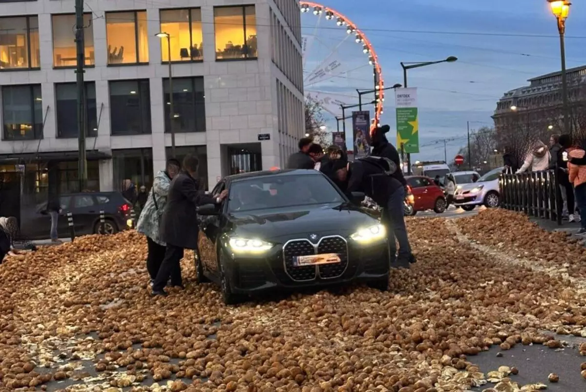 В МИРЕ: фермерский протест в Брюсселе, Илон Маск увеличил состояние, исторический полёт в космос