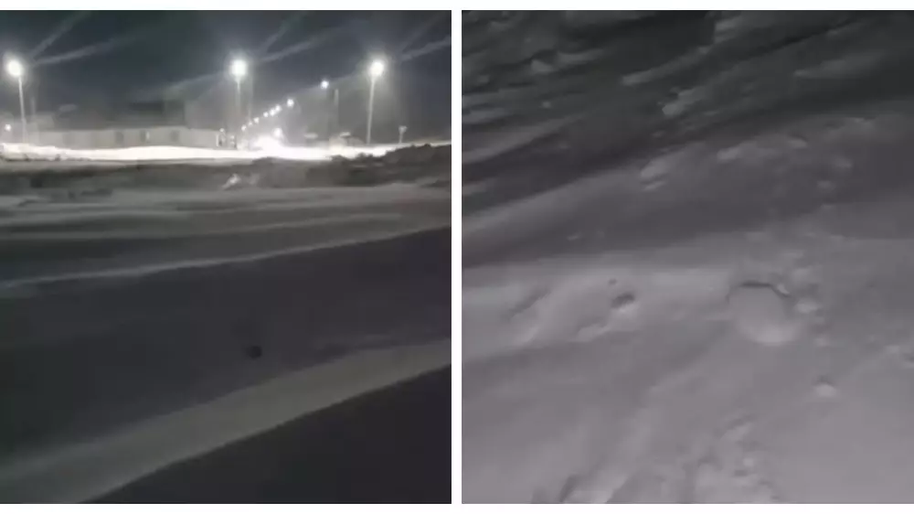 Жители казахстанского города оказались в снежной ловушке