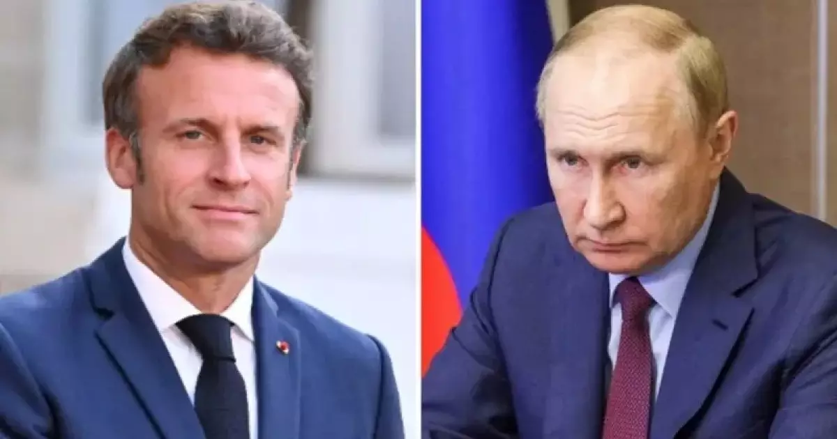  Песков: Путин Украина мәселесі бойынша Макронмен келіссөздерге дайын 