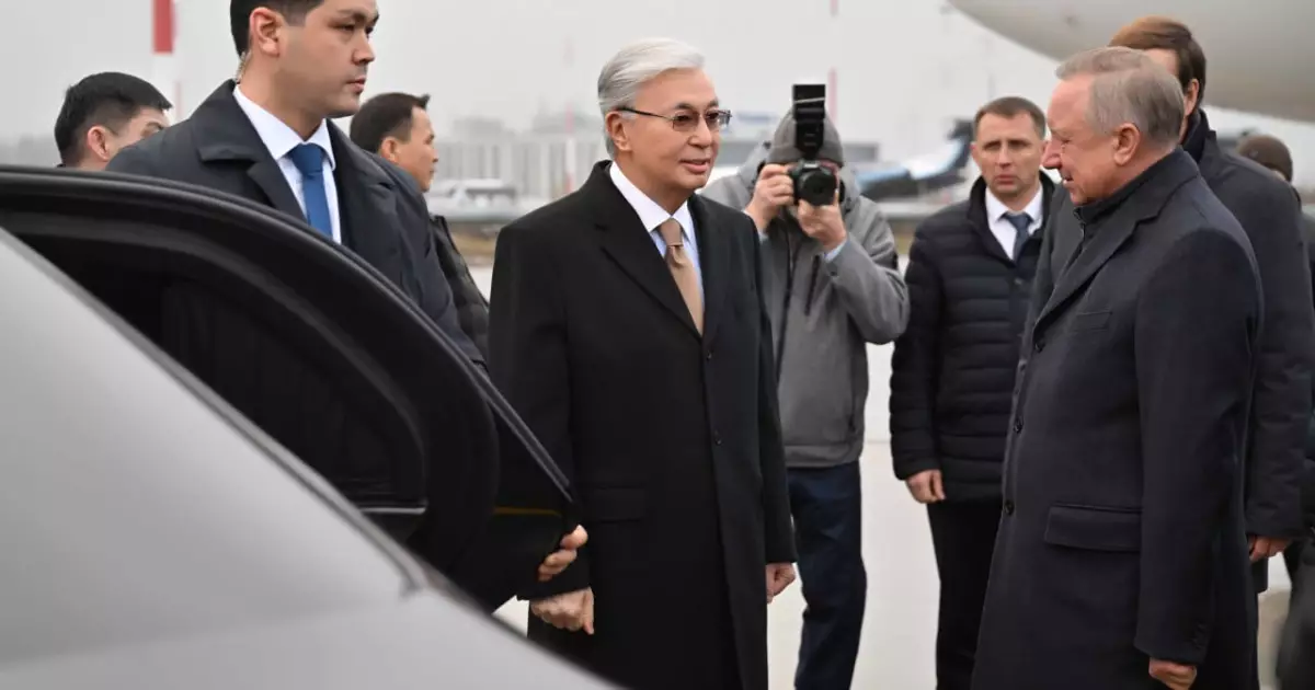   Мемлекет басшысы Қасым-Жомарт Тоқаев Санкт-Петербург қаласына барды   