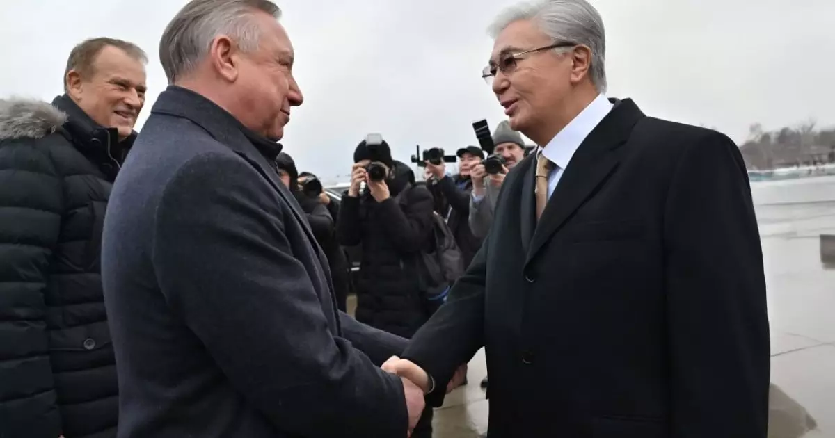  Тоқаев Санкт-Петербург қаласына барды 