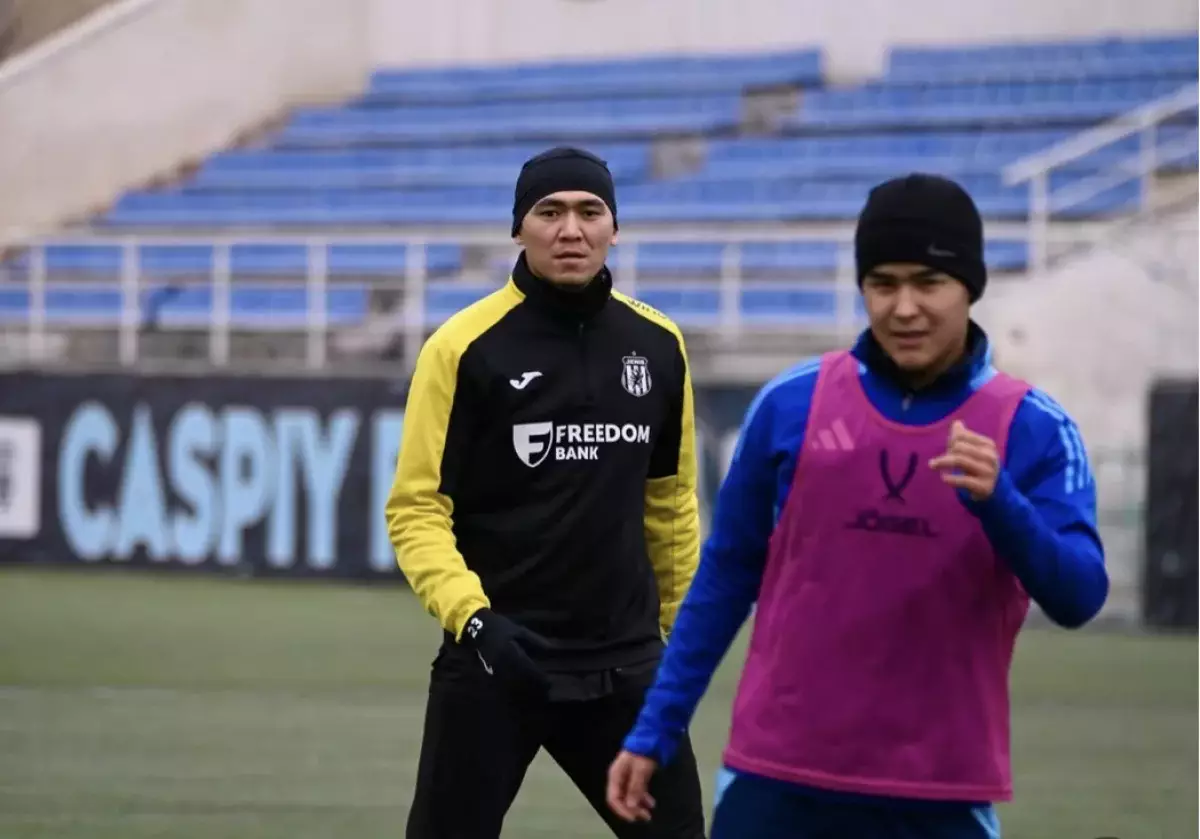 “Каспий” Премьер лигаға дайындықты бастады – Ақтаулықтар “Жас Қанатта” бас қосты